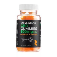   Reakiro Vegán CBD Gumicukor 10 mg 30 db | 300 mg (Narancsos)