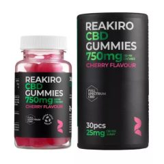 Reakiro Vegán CBD Gumicukor 25 mg 30 db | 750 mg (Cherry)